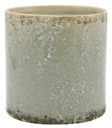 Kruka Blåmelerad (Storlek: 18xH18cm)