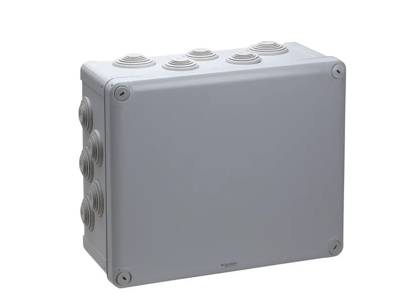 Schneider Electric ENN05017 Kopplingsdosa grå, skruvlock 275x225x120 mm