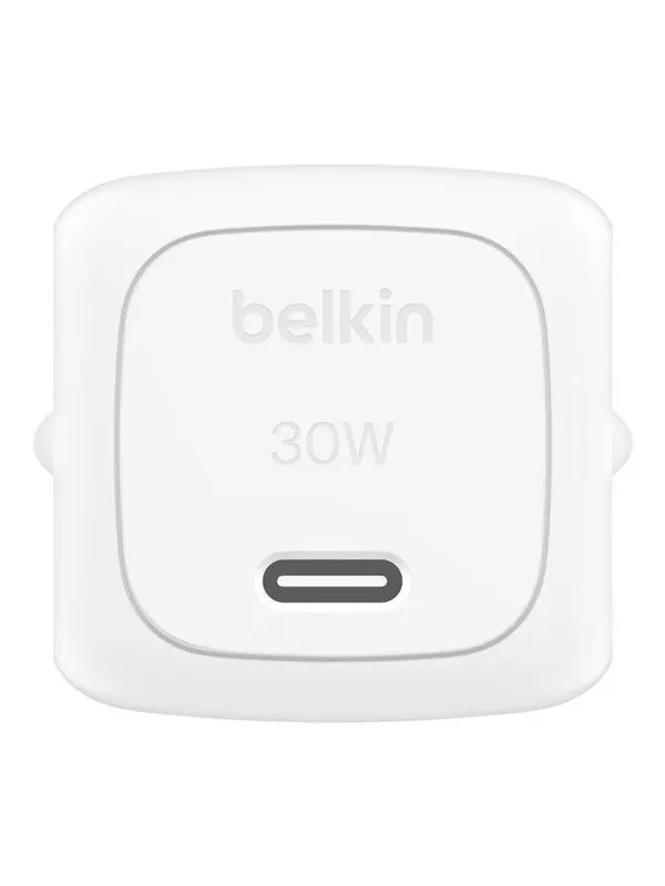 Belkin 30w USB-C Wall Charger White 1 PCS BULK