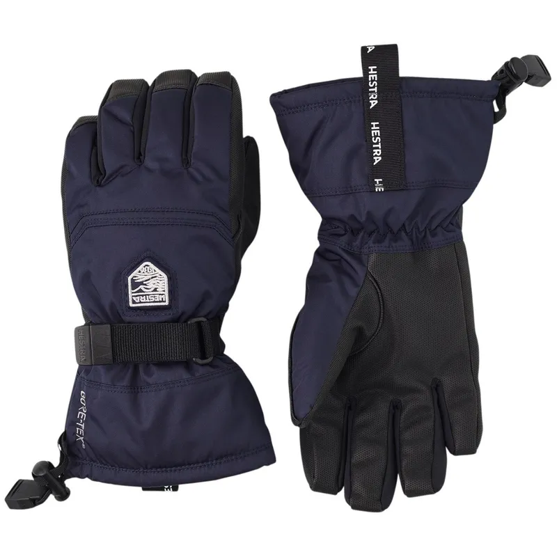 Hestra Juniors’ Gore-Tex Gauntlet Dark Marine