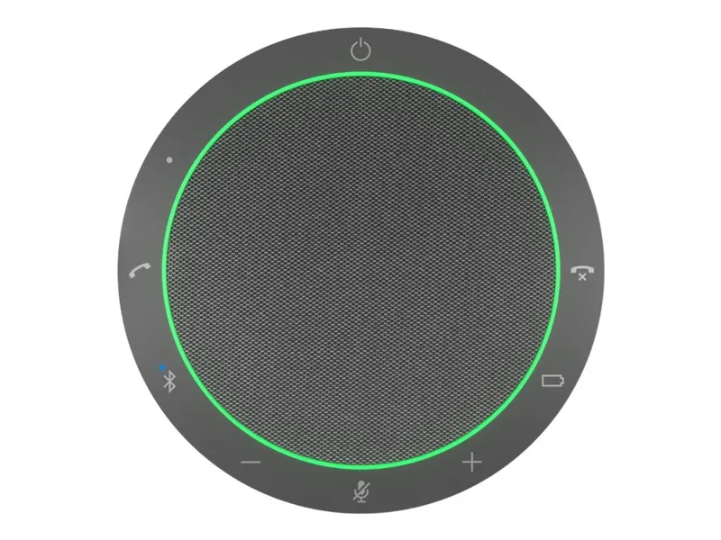 Jabra Speak2 55 UC - Högtalartelefon (handsfree) - Bluetooth - kabelansluten, trådlös - USB-A, USB-C - mörkgrå - Zoomcertifierad, Amazon Chime-certifierad, Google Fast Pair-certifierad, Google Meet-certifierad