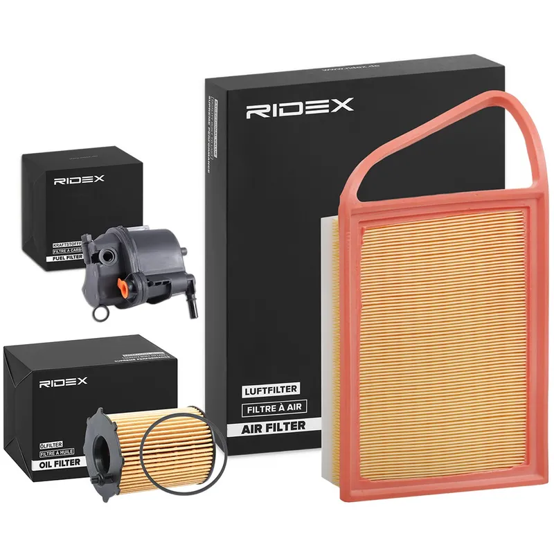 Filtersats RIDEX 4055F7856