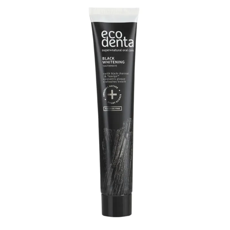 Organic Whitening Toothpaste With Charcoal 75ml Ecodenta