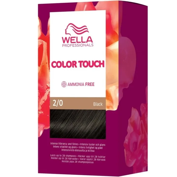 Wella Professionals Color Touch Pure Naturals Black 2/0 - 130 ml
