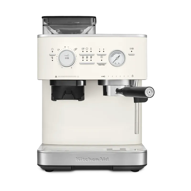 Kitchenaid Espressomaskin med kaffekvarn, porcelain white