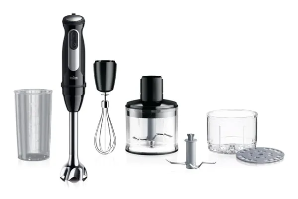 Braun MultiQuick 5 MQ55.254MBK 0,5 l Stavmixer 1000 W Svart, Rostfritt stål