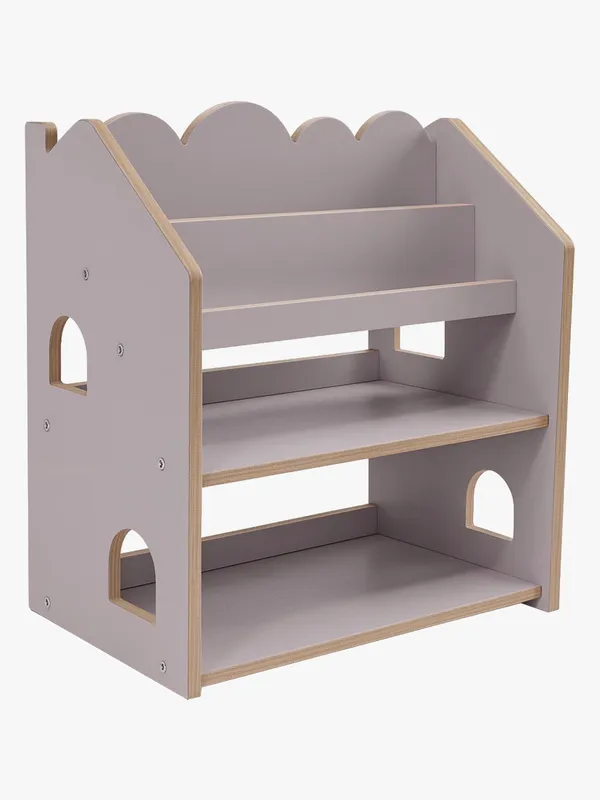 MeowBaby Wooden Bokhylla, Grå
