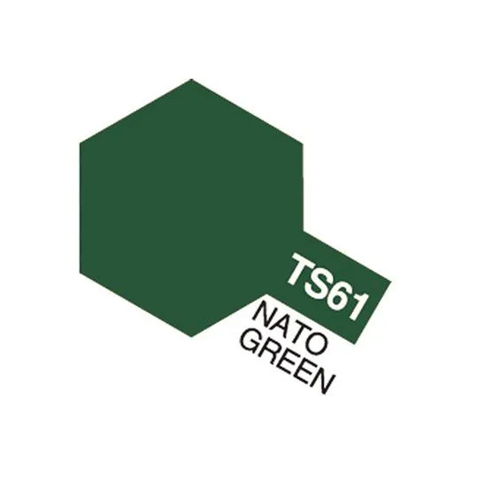 TAMIYA TS-61 NATO Green 85061 färg, farve, väri