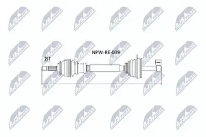 Drivaxel NTY NPW-RE-039