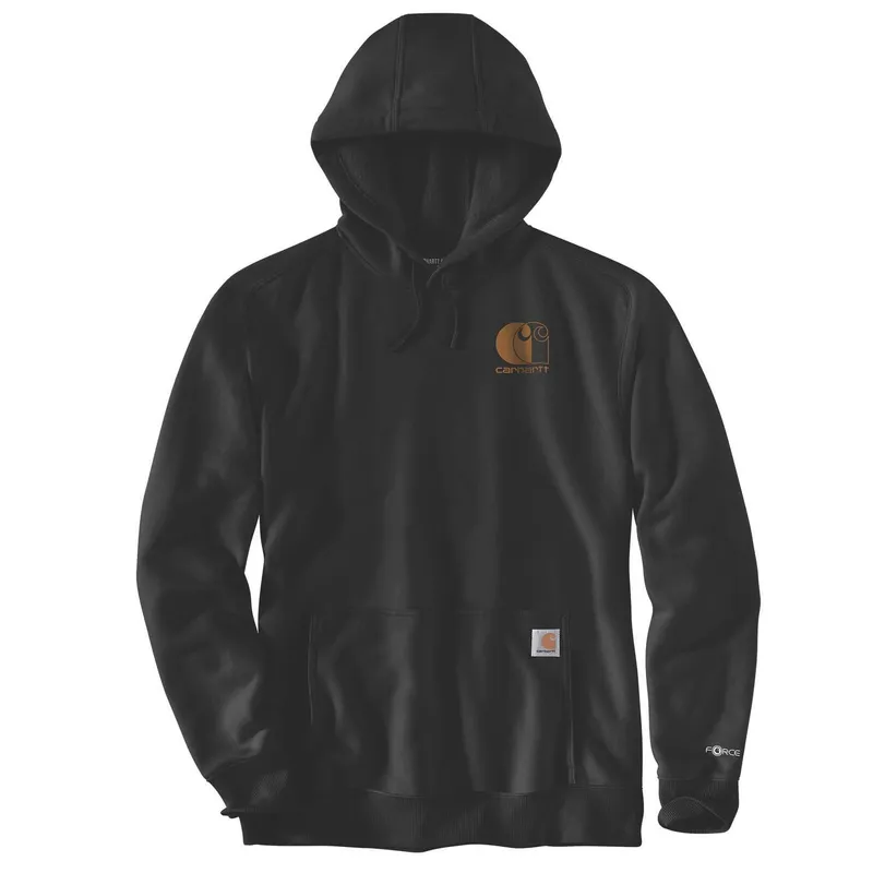 Carhartt Men's Signature Logo Sweatshirt Black