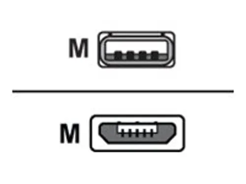 Zebra Usb-kabel 1.8m Micro Usb-b Usb-a Svart