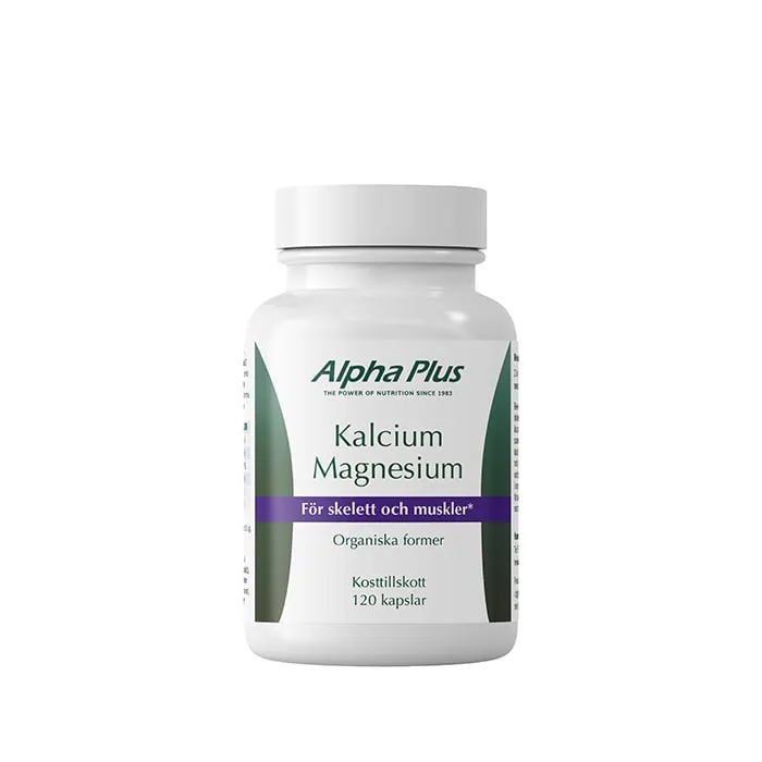 Alpha Plus Kalcium Magnesium 120 kap