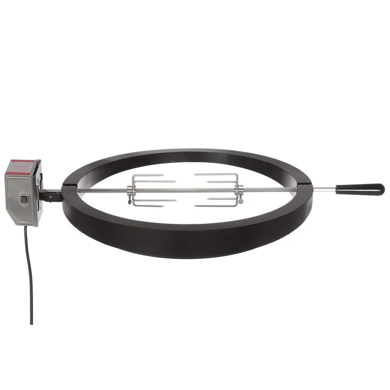 Kamado XL rotisserie-kit - motoriserad, rostfritt stål