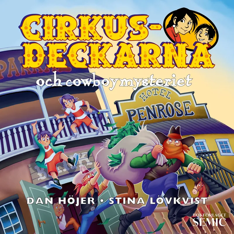 Cirkusdeckarna och cowboymysteriet, Ljudbok