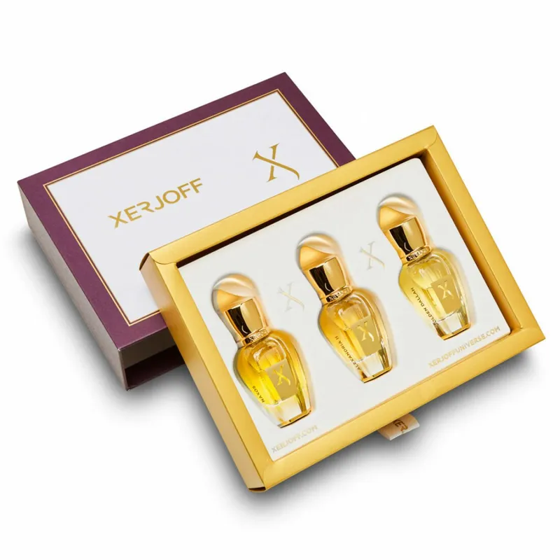 Xerjoff Discovery Set Naxos, Alexandria II, Golden Dallah