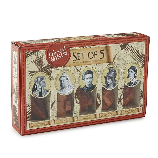Great Minds Giftset Hjärngympa 5-pack