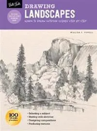 Teckning: Landskap med William F. Powell: Lär dig rita utomhusscener steg för steg (Hur man tecknar & målar)