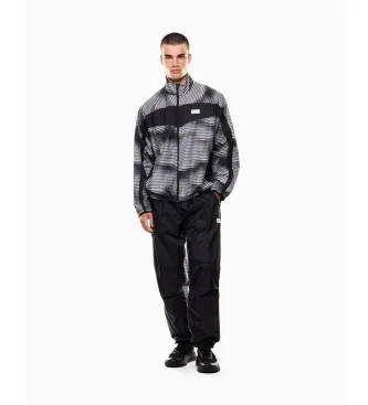 EA7 för män. 7M001384_AF21521 Ventus7 M Set Svart (L), Deportivo, Sportkläder, Multisport, Polyester, Lång ärm