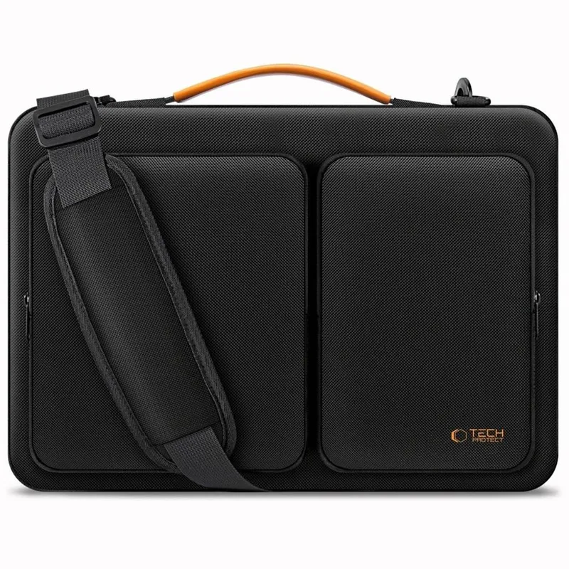 Tech-Protect Datorfodral 13-14″ Defender - Svart/Orange