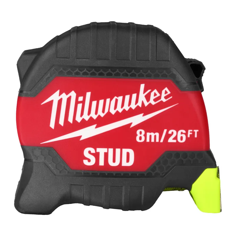 Milwaukee STUD (Gen III) 8 m / 26 ft × 33 mm Måttband 8 m – 33 mm