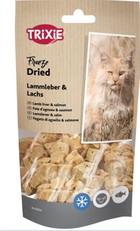 Frystorkat Kattgodis Lammlever & lax - 25 g