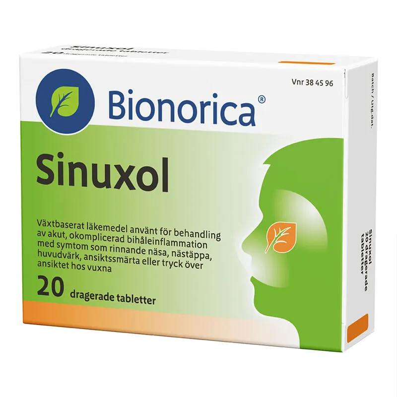 Bionorica Sinuxol Dragerad tablett 20 st