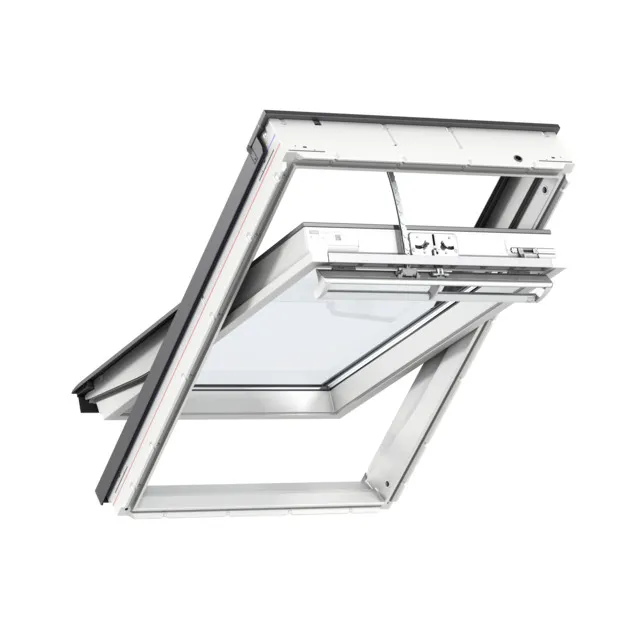 TAKFÖNSTER PIVÅ AL VIT INTEGRAEL 3-GLAS 69 660X980 | Beijerbygg Byggmaterial