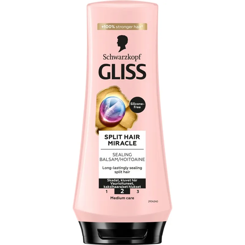 Schwarzkopf Gliss Sealing Conditioner Split Hair Miracle for Damaged Hair & Split Hair – 200 ml