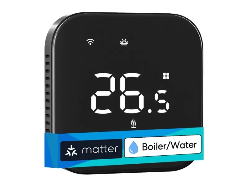 Meross MEROSS MTS215BMA-B(EU) Smart Wi-Fi termostat (svart)