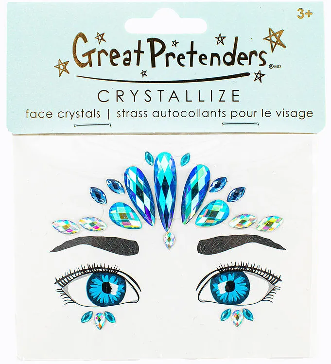 Great Pretenders Ansiktssmycken - Kristaller Ocean Mermaid