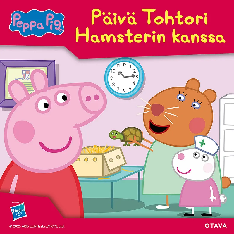 Pipsa Possu – Päivä tohtori Hamsterin kanssa, Ljudbok