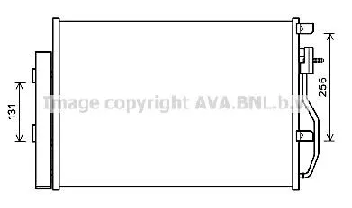 Kondensor, klimatanläggning AVA COOLING SYSTEMS CTA5048D