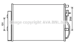 Kondensor, klimatanläggning AVA COOLING SYSTEMS CTA5048D
