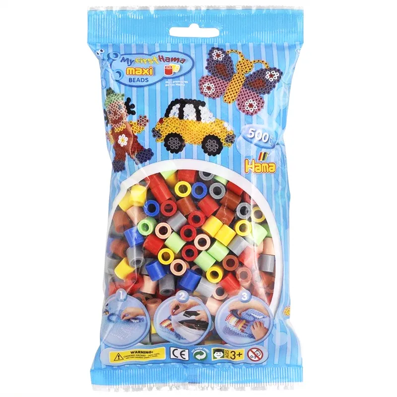 Hama Maxi Pärlor – 500 st. – Mix 69