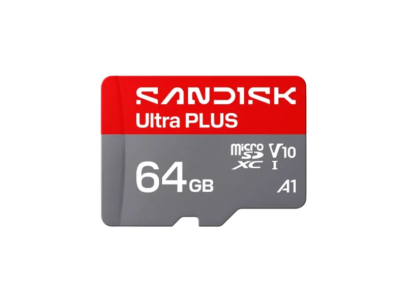SANDISK Ultra PLUS microSD/SD - 150MB/s - 64GB