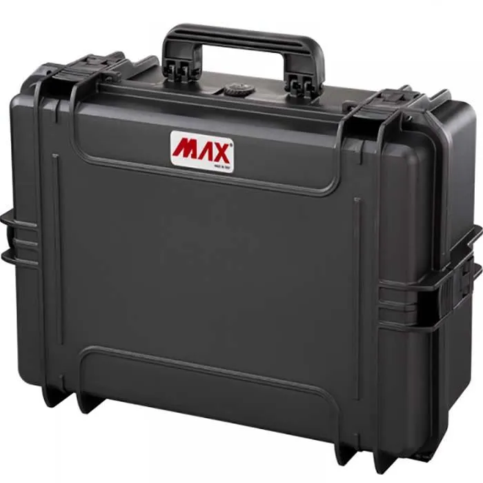 MAX cases MAX505TR Förvaringsväska vattentät, 33,95 liter tom, hjul och handtag
