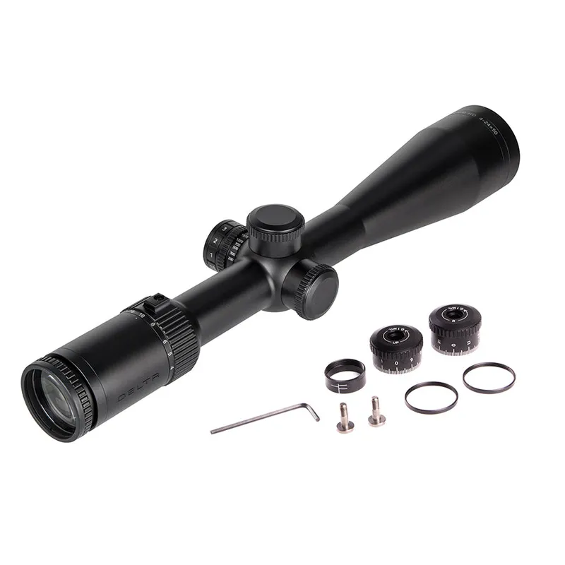 Titanium HD 4-24×50 4A-SB SF Belyst Med Utbytbara Rattar