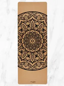 Yogamatta Kork Mandala XL (Extra stor)
