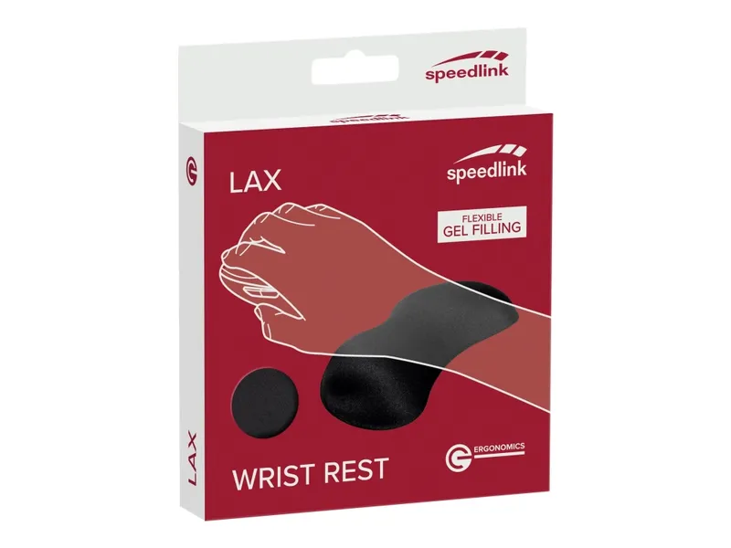 SPEEDLINK LAX – Handledsstöd till mus/styrplatta – svart