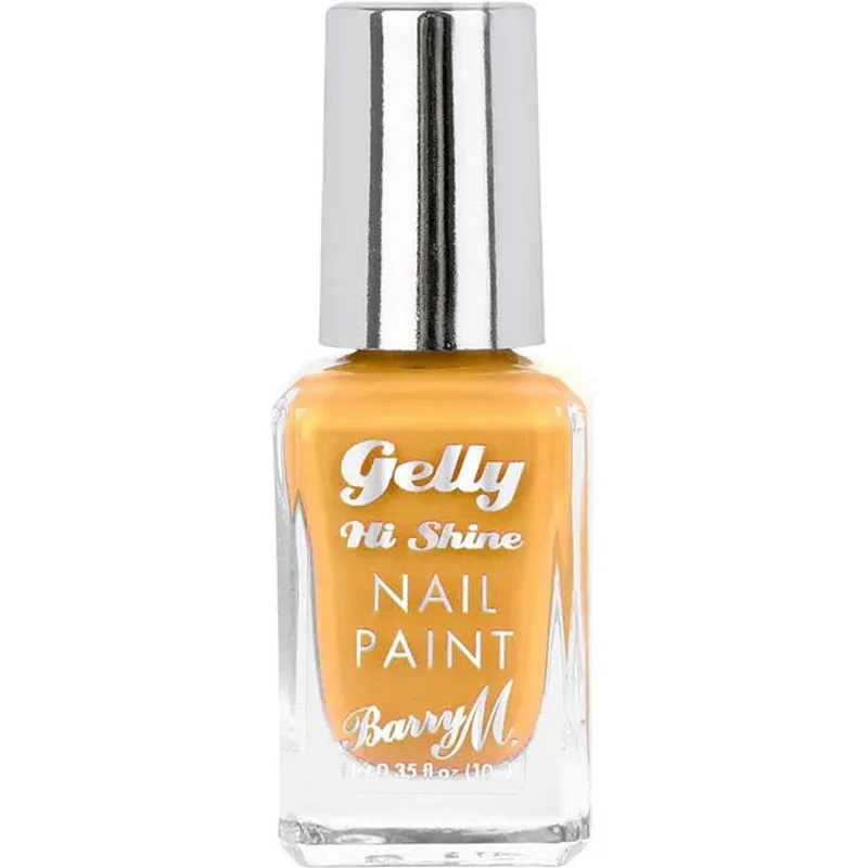 Barry M Gelly Hi Shine Nail Paint Sunflower – 10 ml