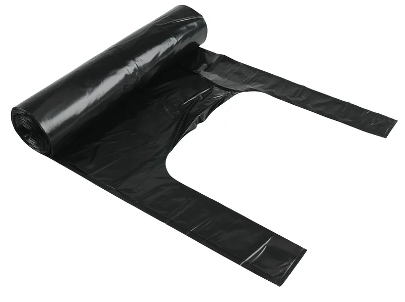 Plastsäck knyt LD 125L 50my svart 8/RL