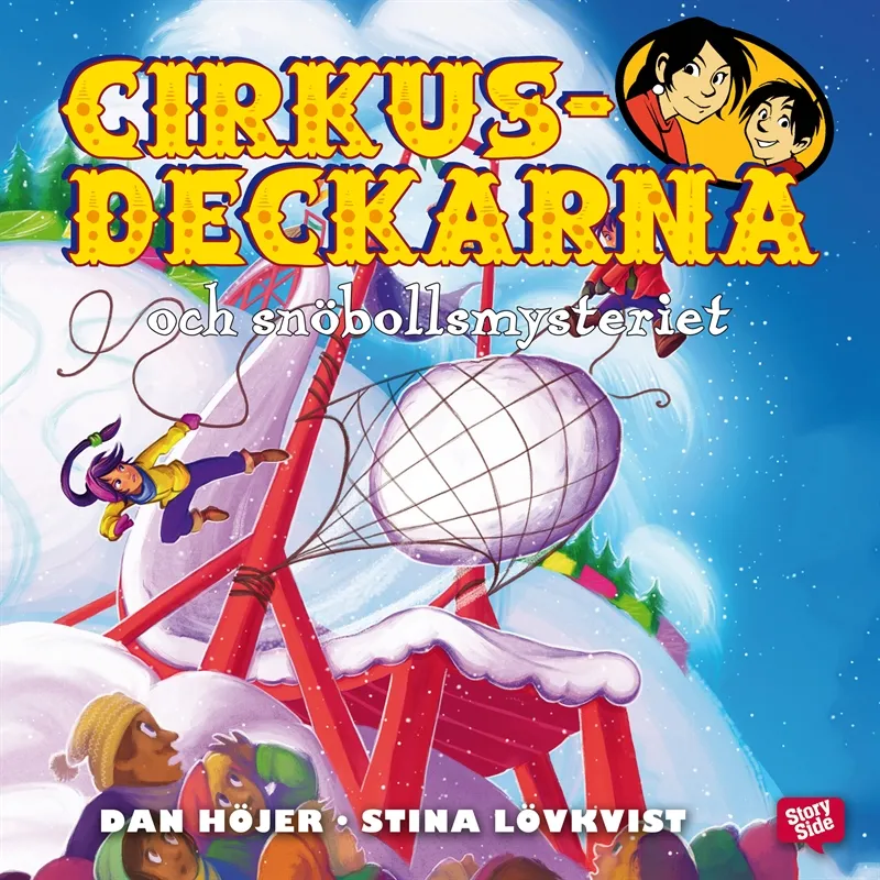 Cirkusdeckarna och snöbollsmysteriet, Ljudbok