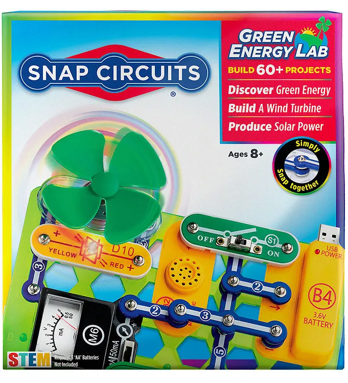 Snap Circuits Green Energy Lab Experimentset