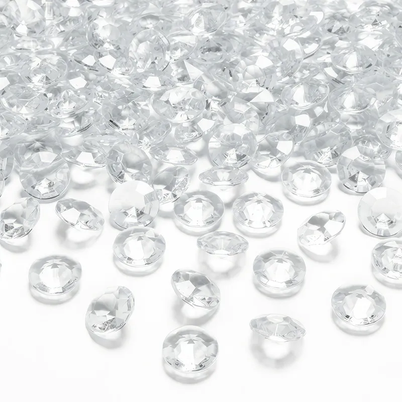 Konfetti kristaller – Transparenta diamanter
