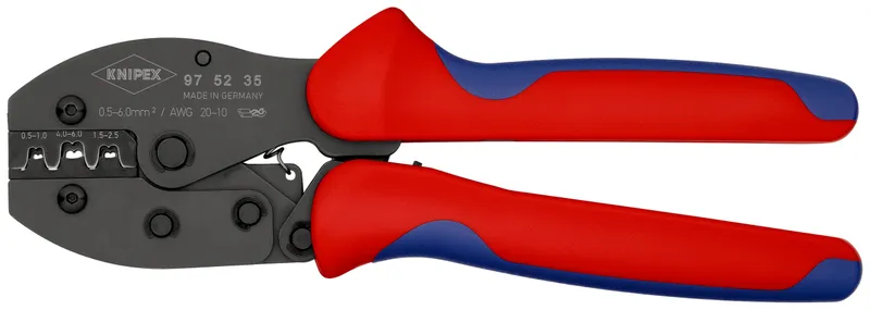 Knipex 9752-series PreciForce Crimptång 975235 - För oisolerade kontaktdon