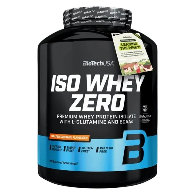 BioTechUSA Iso Whey Zero Salted Caramel 1816g