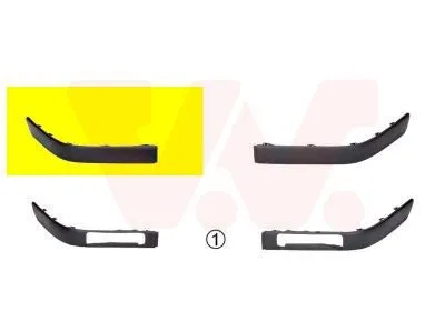 Övertäck, stötfångare VAN WEZEL 0322586