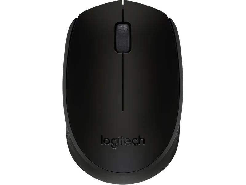 Logitech M171 Wireless - Mouse - Optic - 3 knappar - Svart