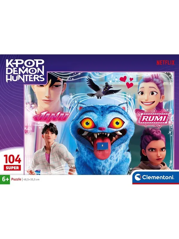 Clementoni Pussel K-Pop Demon Hunters 3, Super 104 bitar