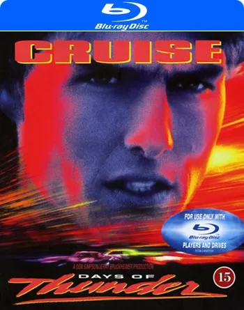 Days Of Thunder (1990) Blu-Ray (svensk text)